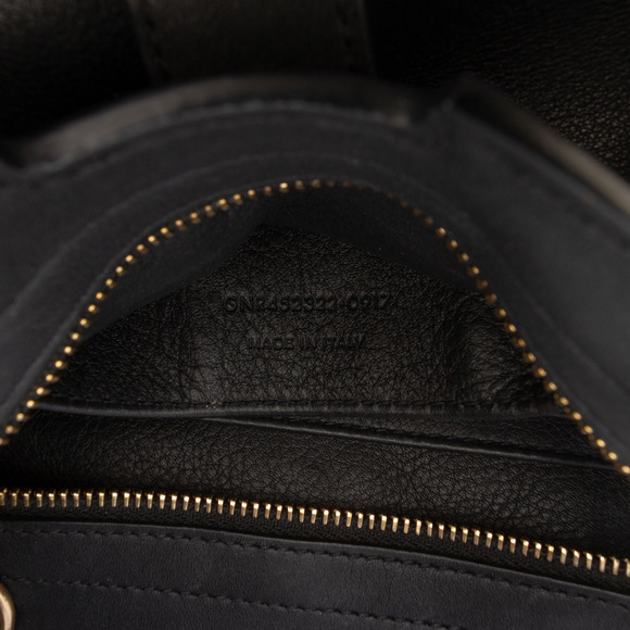 Pre-Loved Saint Laurent Toy Leather Monogram Cabas - Picture 6 of 12